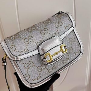 Gucci Silver Copy Shoulder Bag