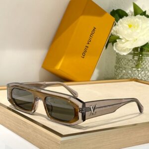 LV Brown Transparent Sunglasses