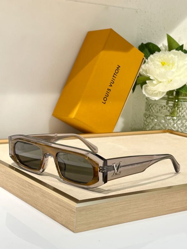 LV Brown Transparent Sunglasses