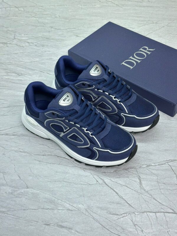 Dior Grey White Sneakers Replica - Image 10