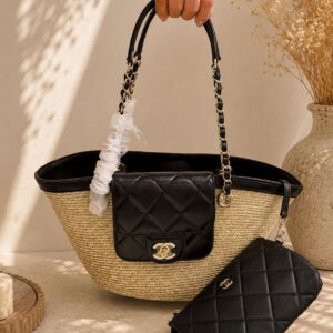 Chanel Straw Tote Bag Replica