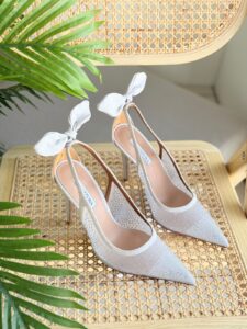 Aquazzura White Heels