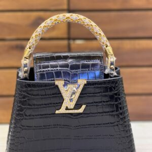 LV Capucines Black Bag Master Copy Dubai