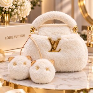 Louis Vuitton Fur Bag